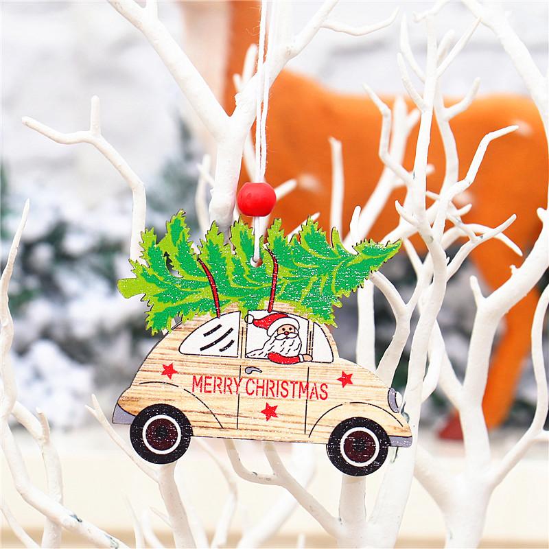 Frohe Weihnachten Neujahr Dekor Weihnachtsbaum Dekoration Anhänger Autobrett Muster Anhänger Home Urlaub Party Weihnachtsgeschenk Ornamente