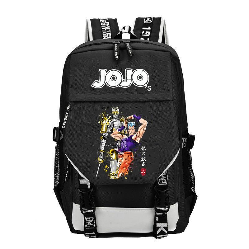 Backpack, Student Animation Fashion Trend Personalized Backpack Men'S And Women'S School Bags