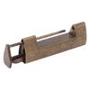 Antique Style Lock Spacing 5.9cm Auspicious Fish Lock Chinese Locks Small Brass Locks Antique
