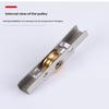 4Pcs Stainless Steel Copper Roller 8Mm Sliding Glass Door And Window Pulley Window Decoration Hardware Accessories