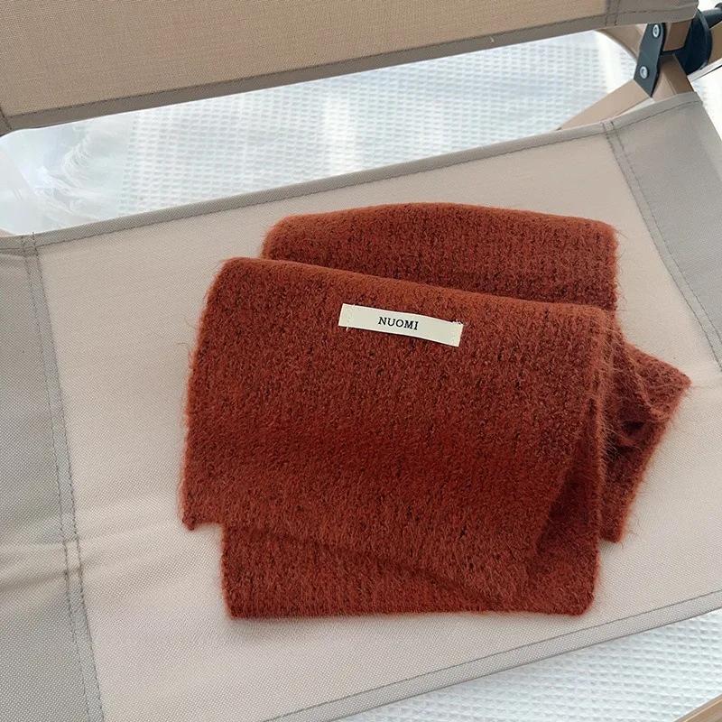 1-8Years Wool Versatile Children's Scarf Autumn and Winter Knitted Warm Scarves for Boys and Girls Trendy Windproof Headscarf