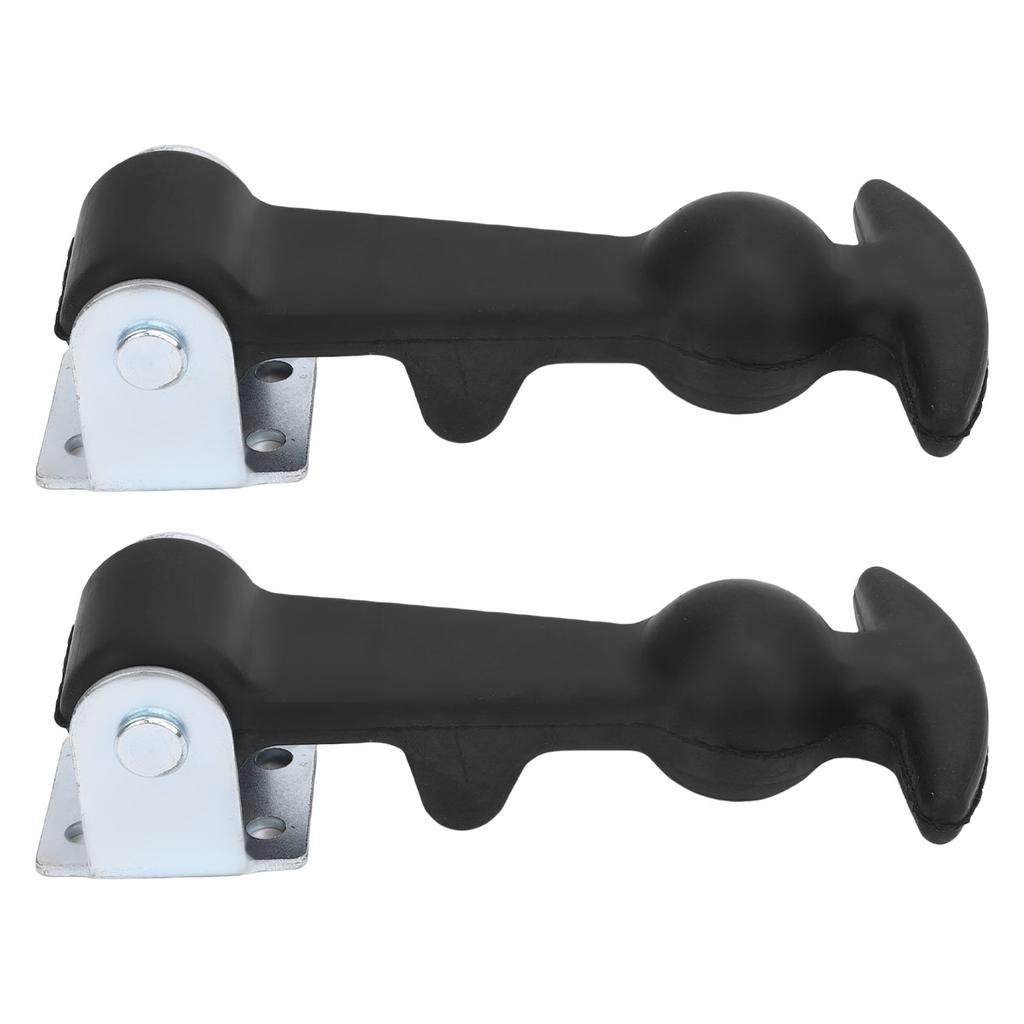 2PCS T Handle Hasp Rubber Hood Catch Draw Latch for Cooler Boat Compartment Cargo Automotive Truck Tool Box