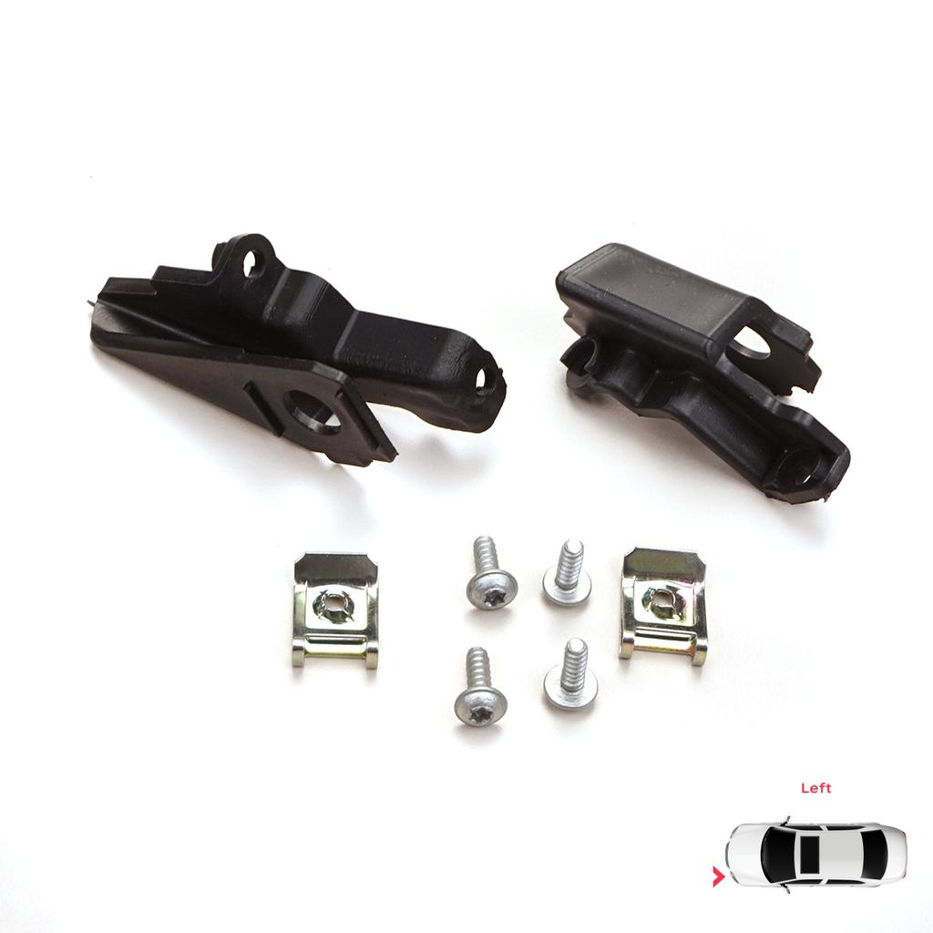 EHL559 Headlight Holder Mount Repair Bracket Tab Set Left Side for VW Polo MK5 6R 6C 61 2009-2016 6C0998225