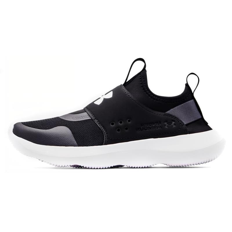 Under Armour Runplay  Black White  Women s Sneakers 3024871-001 36.5