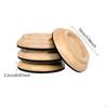 4 Pieces Piano Caster Cups Pads,Non Slip,Foot Pad Support Anti Noise Wooden Leg Coasters