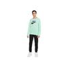 Nike Kids Alphabet Logo Crew Neck Casual Sport Pullover Sweatshirt Unisex Tops Light-Green CV9297-379