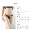 Amazon Sexy Thong Full Transparent Lace Embroidered Panties Women's Low Waist Hollow Hot T-pants 2212