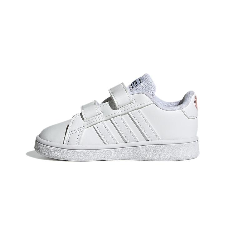 

Adidas Neo GRAND COURT Abrasion Resistant Low top Skateboard Shoes White Infant And Toddler H02290 23