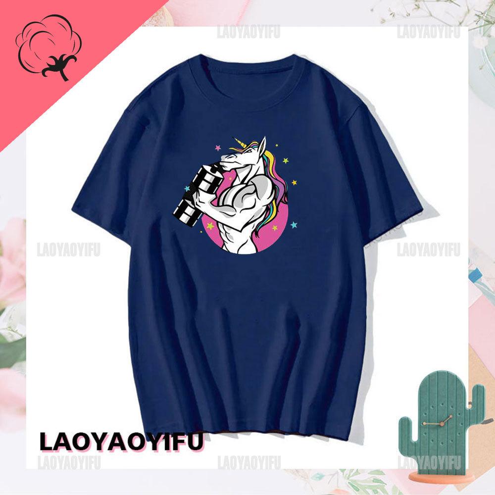 GYM Muscle Training Crossfit Rainbow Horse Tshirt Zombie Deadlift Weightlifting Halloween Fitnes Man Clothes Bodybuilding Tees