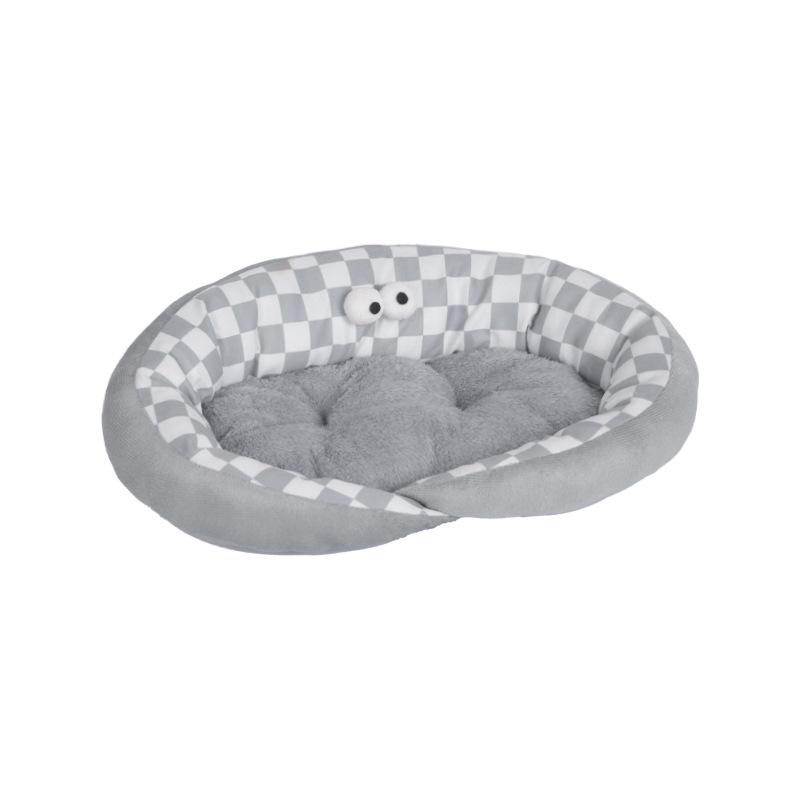 

Гнездо для кошки Теплая лежанка для кошки Гнездо для собаки Овальное гнездо Износостойкий Мягкий Удобный Коврик Товары для домашних животных на все времена XS