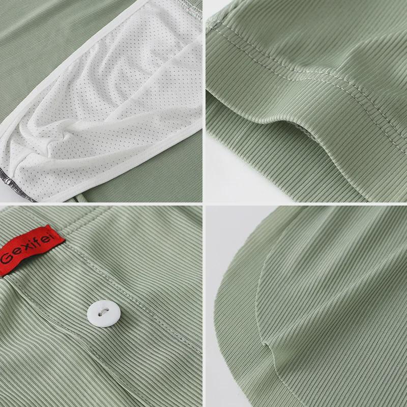 Herrshorts i is-silke Arlo, lösa och andningsbara - Bekväma, trendiga utomhuskläder för pojkar och unga män