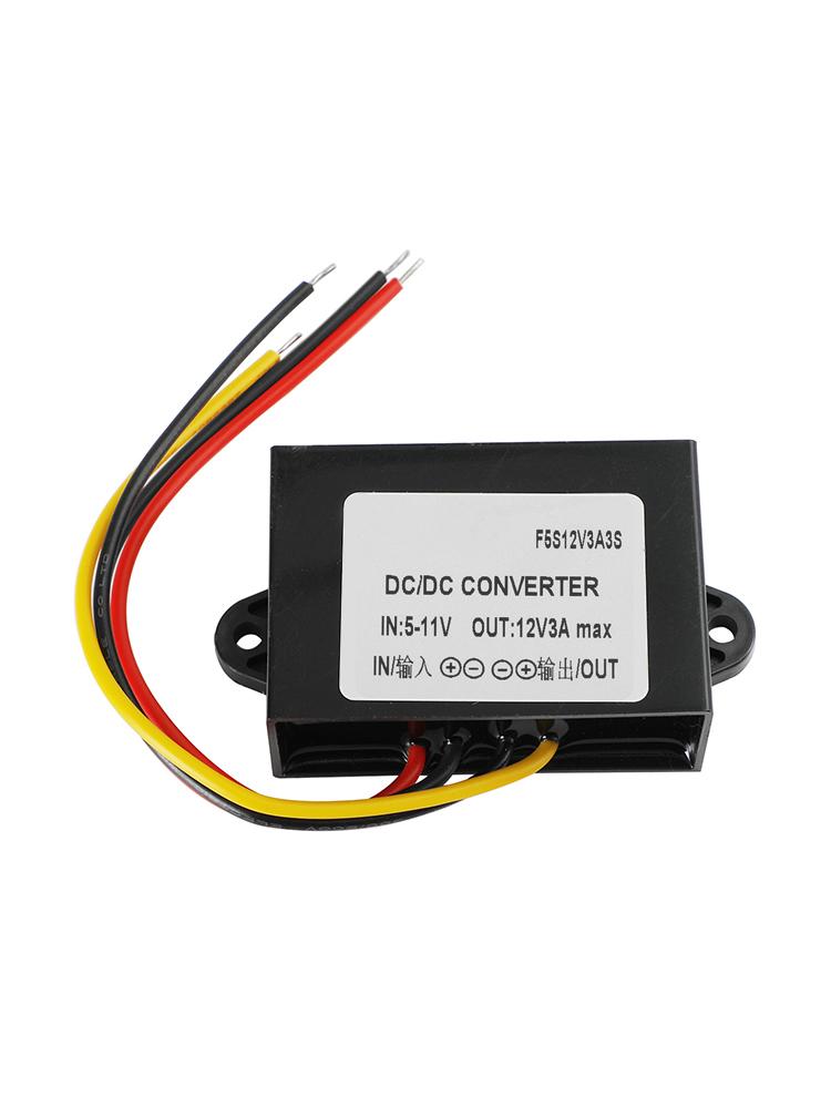Waterproof DC-DC Boost Step-Up Converter 3A 6V To 12V Car Power Supply Module