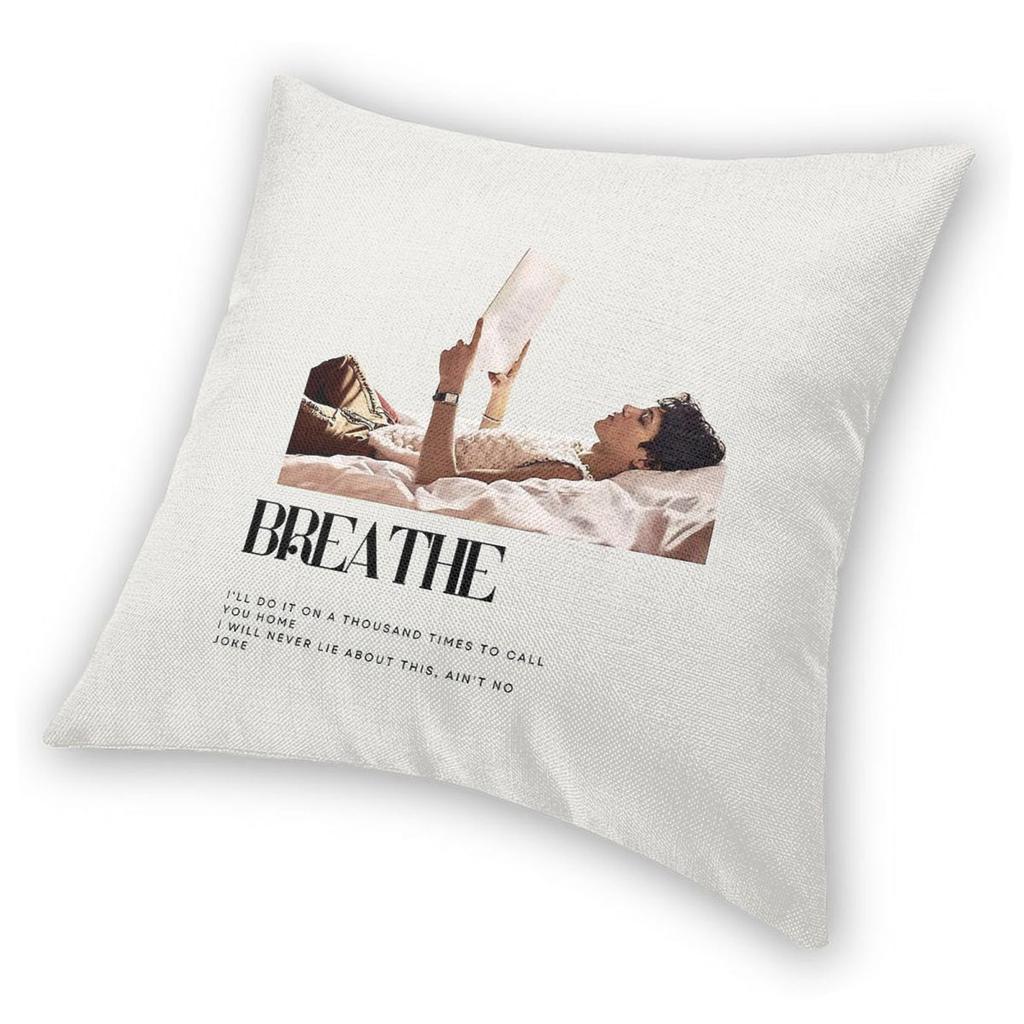 Breathe Omar Rudberg Pillowcase Polyester Linen Velvet Creative Zip Decorative Home Cushion Cover