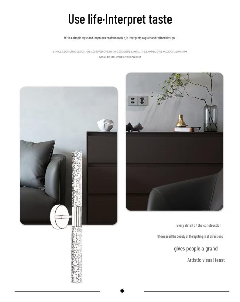 Modern Minimalist Nordic Wall Lamp - Bubble Design for Bedroom, Living Room, Staircase, or Aisle