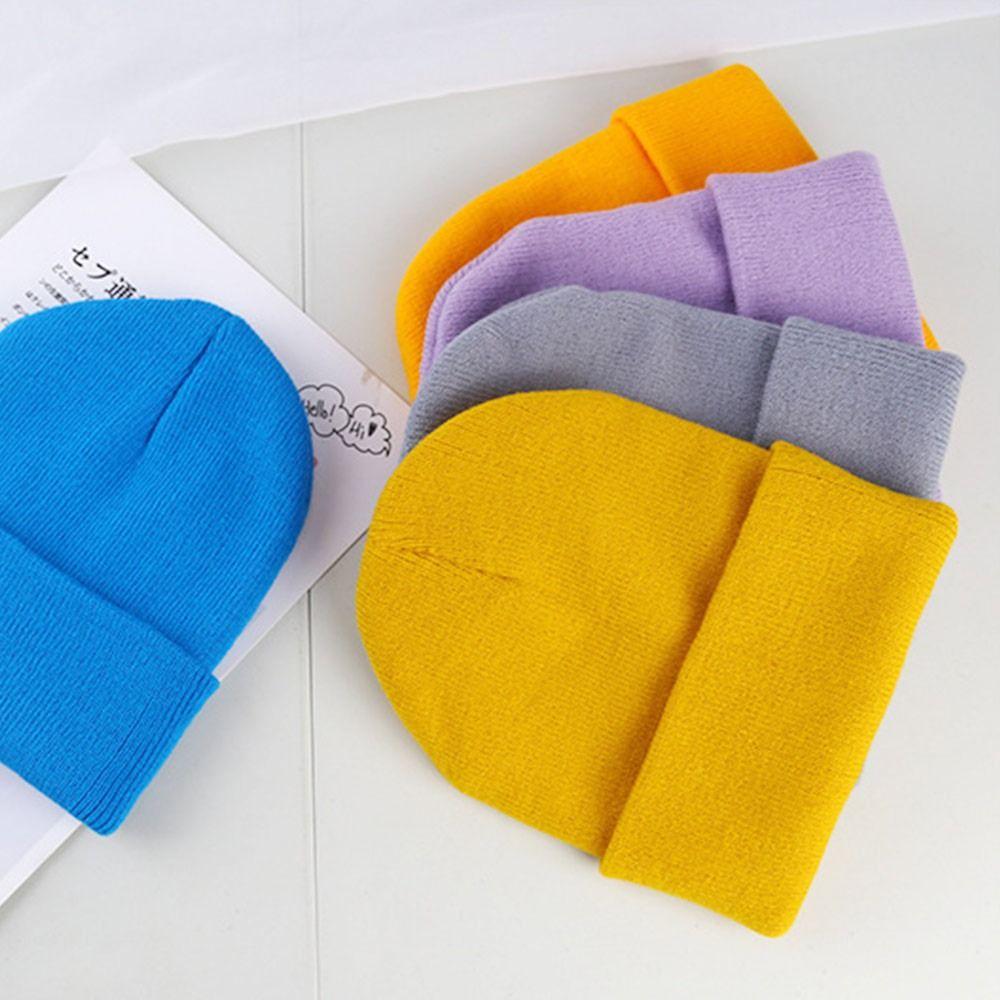 Ear Protection Winter Hats Thickened Bonnet Cap Casual Knitted Hat  for Men Women