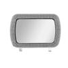 Bling Car Visor Decoration Mirror Crystal Sunshade Rear View Cosmetic Mirror  Travel