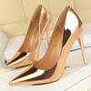 Woman'S High Heels Shoes Fashionable Elegant Pointed Tip Stiletto Shoes For Women Wedding Shoes Party High Heels Size 42 Tacones