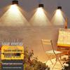 Waterproof Solar Outdoor Wall Lamp for Courtyard, Balcony, Home Decoration, and Villa Exterior