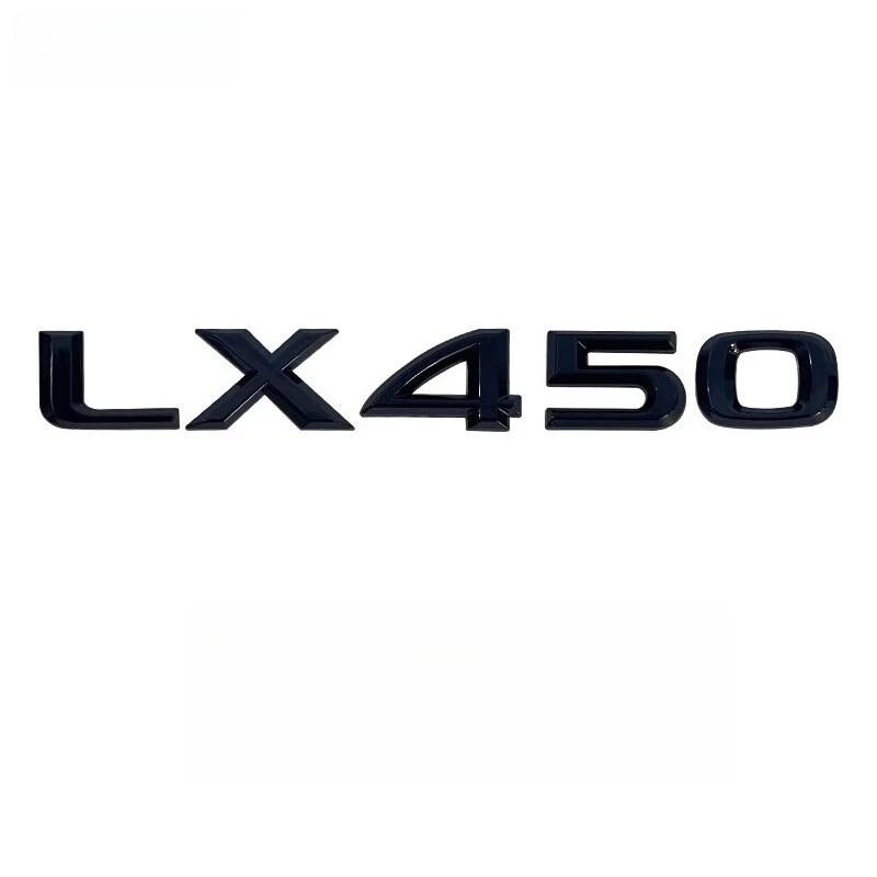 3D ABS Car Trunk Letters Badge Stickers for Lexus LM300 LM350 LC500rLX450 LX470 LM300h Auto Logo Accessories II1