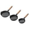 New Uncoated Cast Iron Frying Pan Thickened Black Non Stick Frying Pan Mini Cooking Pot Household