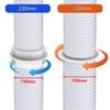 Convenient Window Adapter Air Conditioning Hose Accessories Exhaust Hose Adapter Window General Use Alloy for 13/15cm
