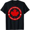 Happy Canada Day July 1st 1867 Canadian Holiday Souvenir T-Shirt