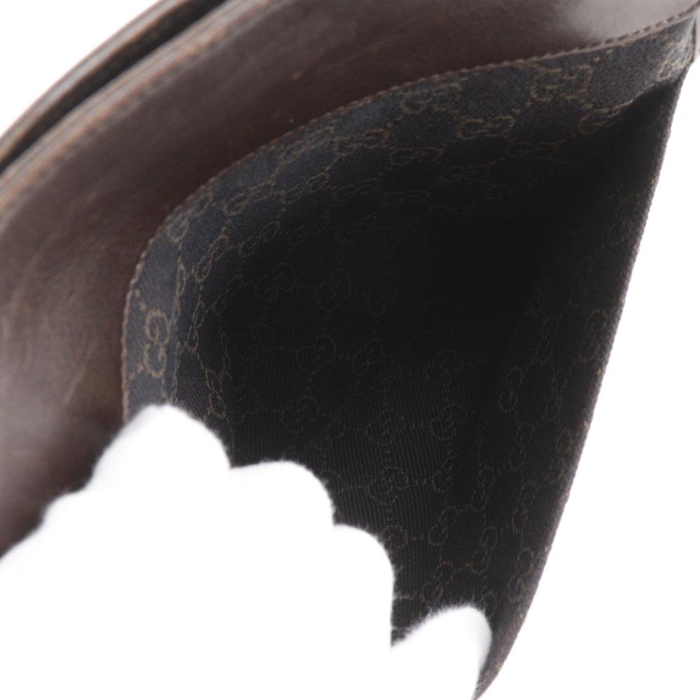 GUCCI Shoulder Bag 27639 Brown GG canvas mens Used