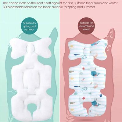 Baby Stroller Seat Pad Baby Car Seat Cushion Cotton Seat Pad Infant Child Cart Mattress Mat Stroller Accessories