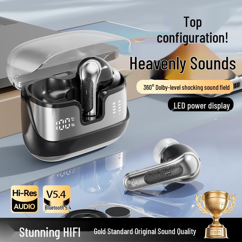 Smart TWS Bluetooth Earphones: Long Battery, Touch Control, Digital Display, Wireless In-Ear.