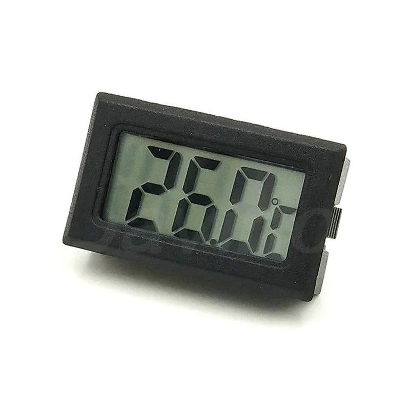 TPM-10 Mini LCD Digital Thermometer Aquarium Car Water Bath Temperature Tester Detector Monitor Embedded Temperature Sensor 1/2M