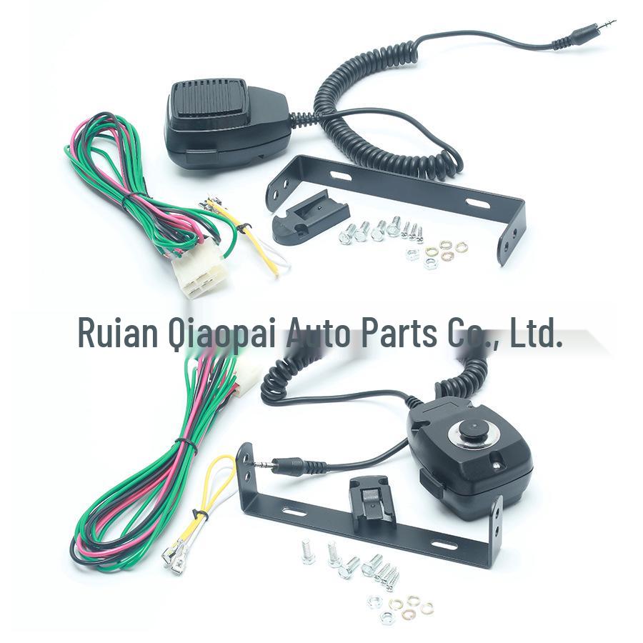 Cross-Border 12V/24V Car Horn Tweeter CJB-200W/400W Megaphone for Engineering Vehicles