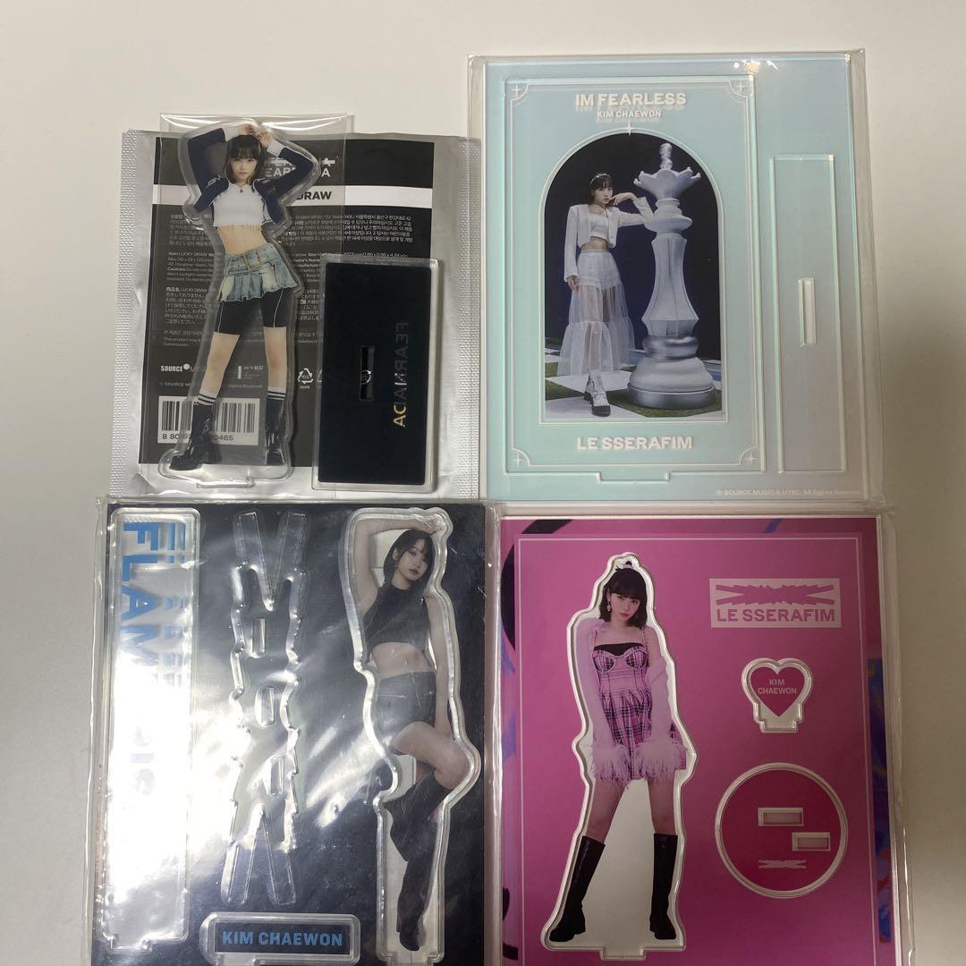 

[USED] lesserafim Chaewon Acrylic Stand Le Seraphim Rakidro
