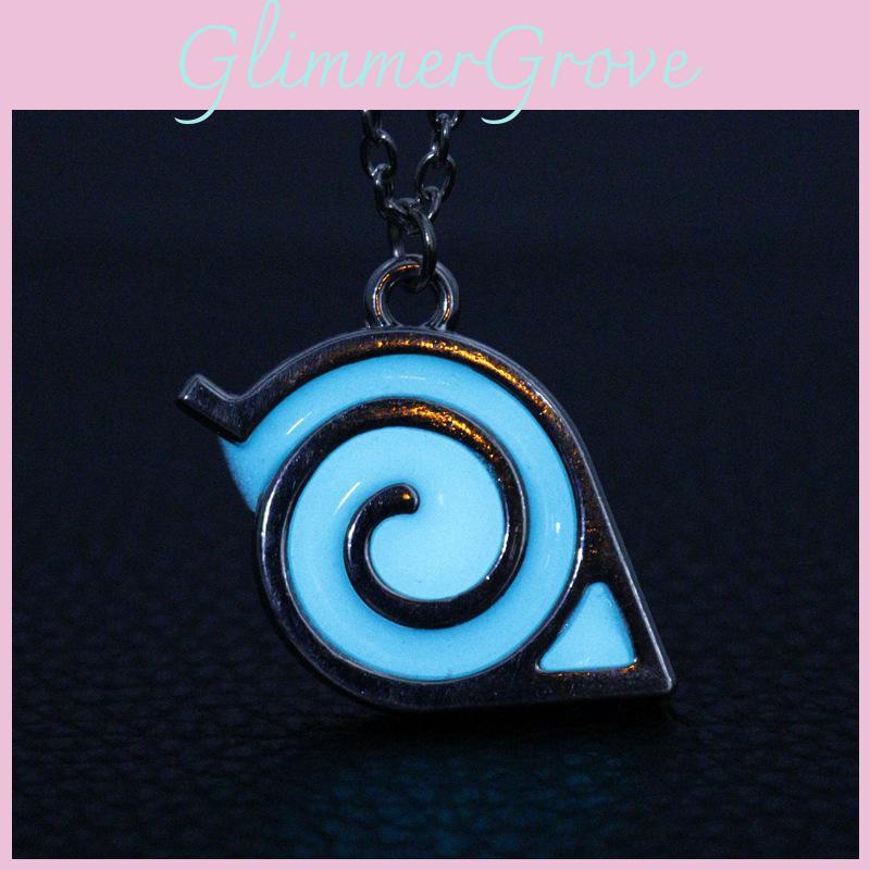Naruto Luminous Necklace With Liuli Geometric Pendant For Fans And Giftgiving