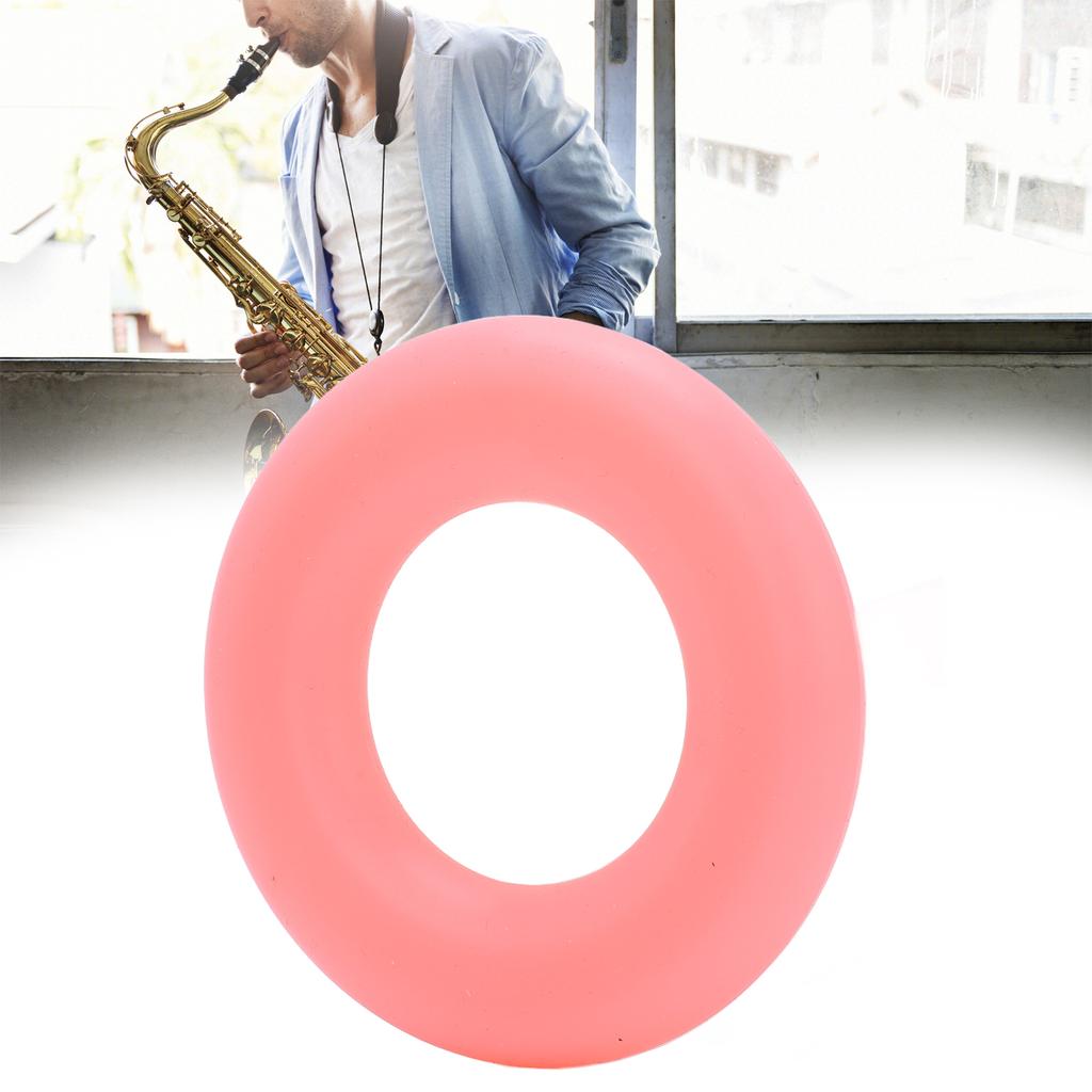 Saxophone Mute Tenor Sax Tone Filter Silicone Bell Protector Parts Accessories Pink