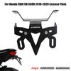 Para Honda CB650R CBR650R CB CBR 650R 650 Acessórios de Motocicleta Suporte de Placa de Licença Eliminador de Rabo