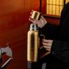 Mo Ji Luxury Titanium Teapot Watch Display Thermos - Portable & High-Grade.