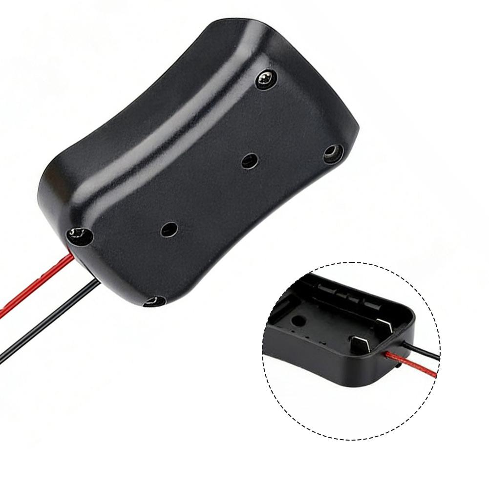 Battery Connector Tool Parts For DeWalt Power Tools 18-20V Lithium Battery Connector Power Tool Accessories Plastic Black