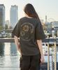 MINIMALPROJECT Sunflower Blooming Pigment Short Sleeve T-Shirt Mst184 [Darkgray]