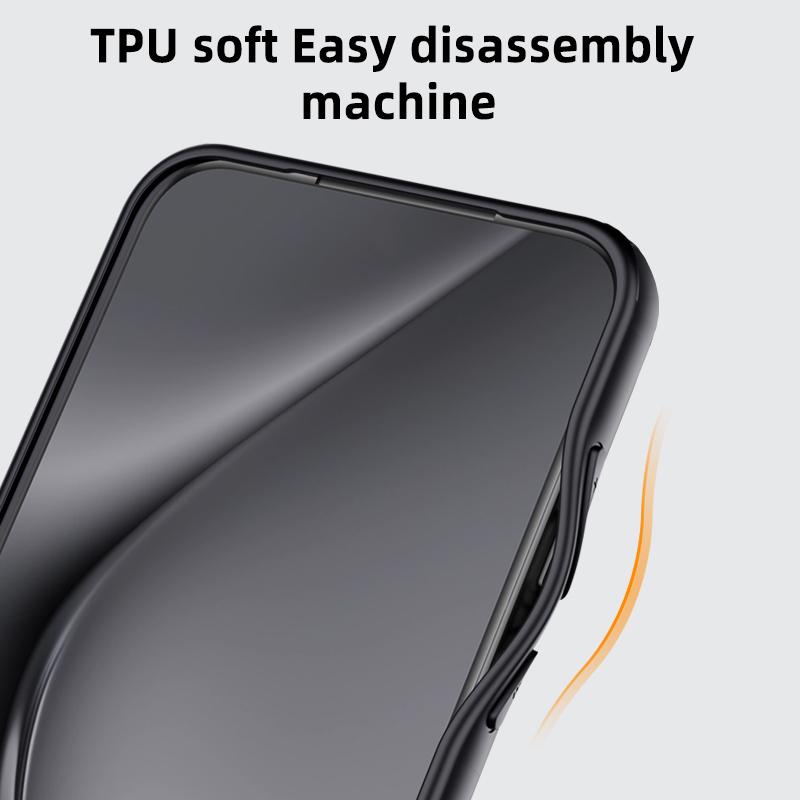 For Realme GT8 and Realme GT8 Pro Case Frosted Semi-transparent Baby Skin Touch Raised Camera Lens Lips Guard Hybrid Soft Cover