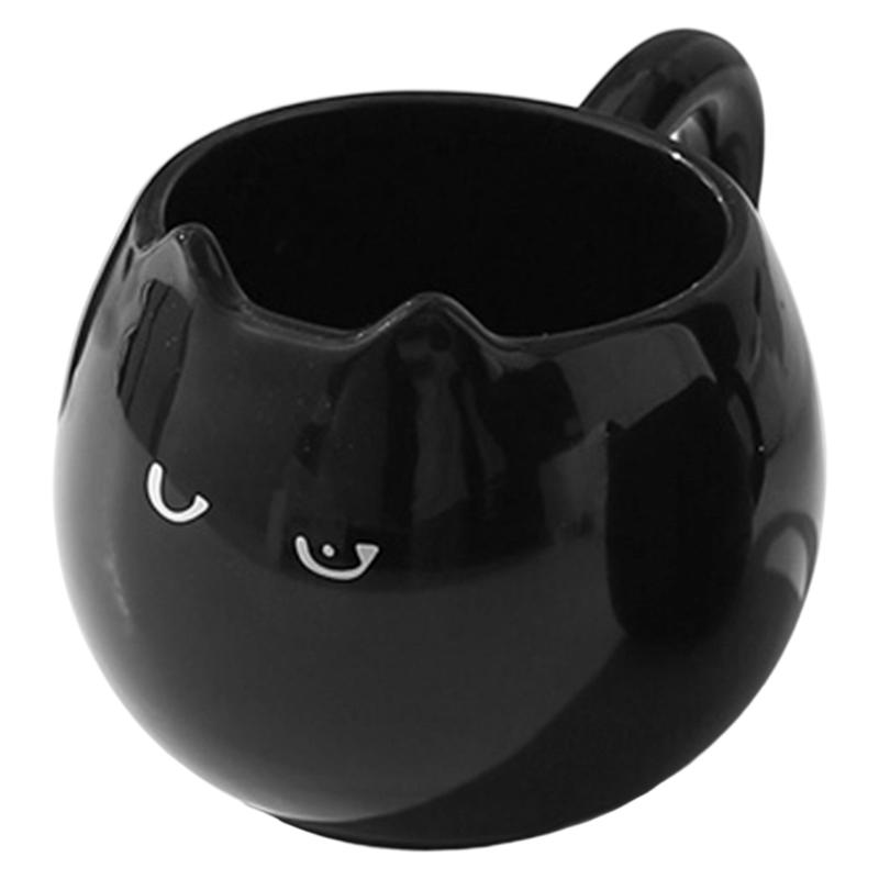 

ABWR-Cute Black For Cat Themed Choice 12 Oz Mug For Coffee And Tea, Kitty Cup For Cat Lovers