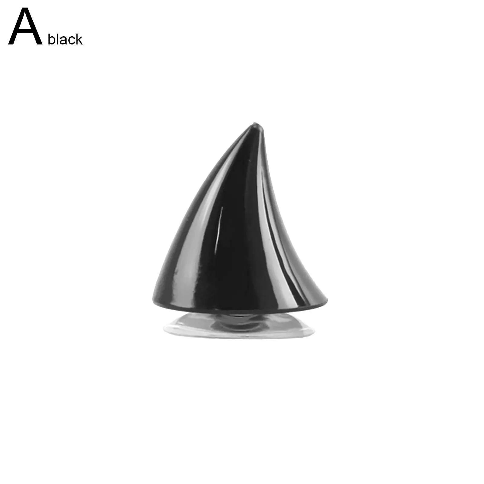 

Мотоциклетный шлем резиновый дьявольские рога угловой шлем декор присоска для мотоцикла велосипед головной убор части аксессуары H9T7