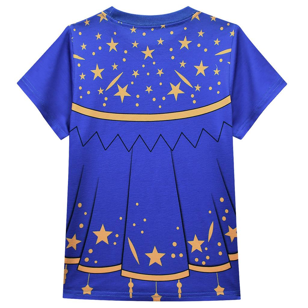19790 Kinder Mädchen Lily Lovebraids Sterne Aufdruck Kurzarm T-Shirt Oberteil Shorts Sets