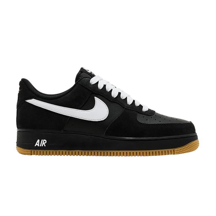 

Nike Air Force 1 Low 07 LV8 Черный Резина Светло-коричневый Белый 42.5