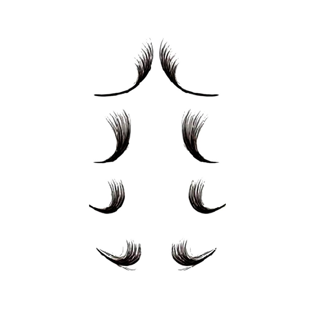 Tickers European And American Forehead Hair Waterproof  Stickers