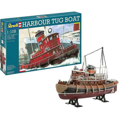 

German Revell 1/108 Harbor Tugboat Plastic Model
