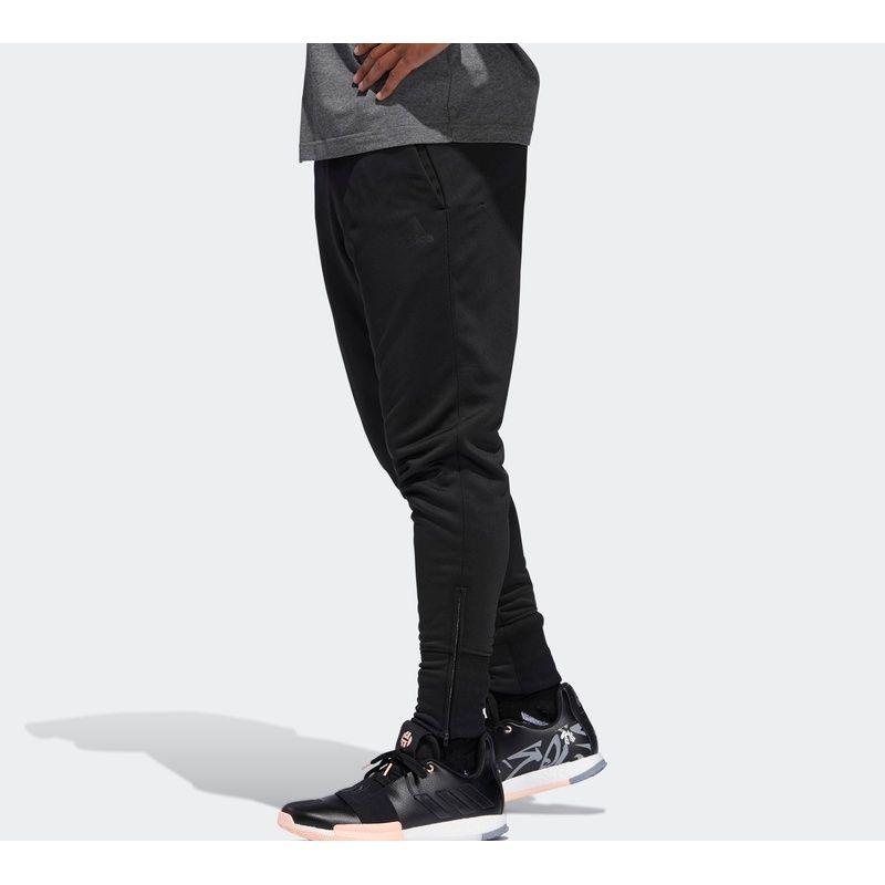 Adidas Harden Vol. 2 Basketball Slim-Fit Pants Men Bottoms Black DP5728