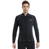 MORGEN SKY Wetsuit Unisex 3mm Beaver Tail Jacket Long Sleeve Topper 1703 (XXL)