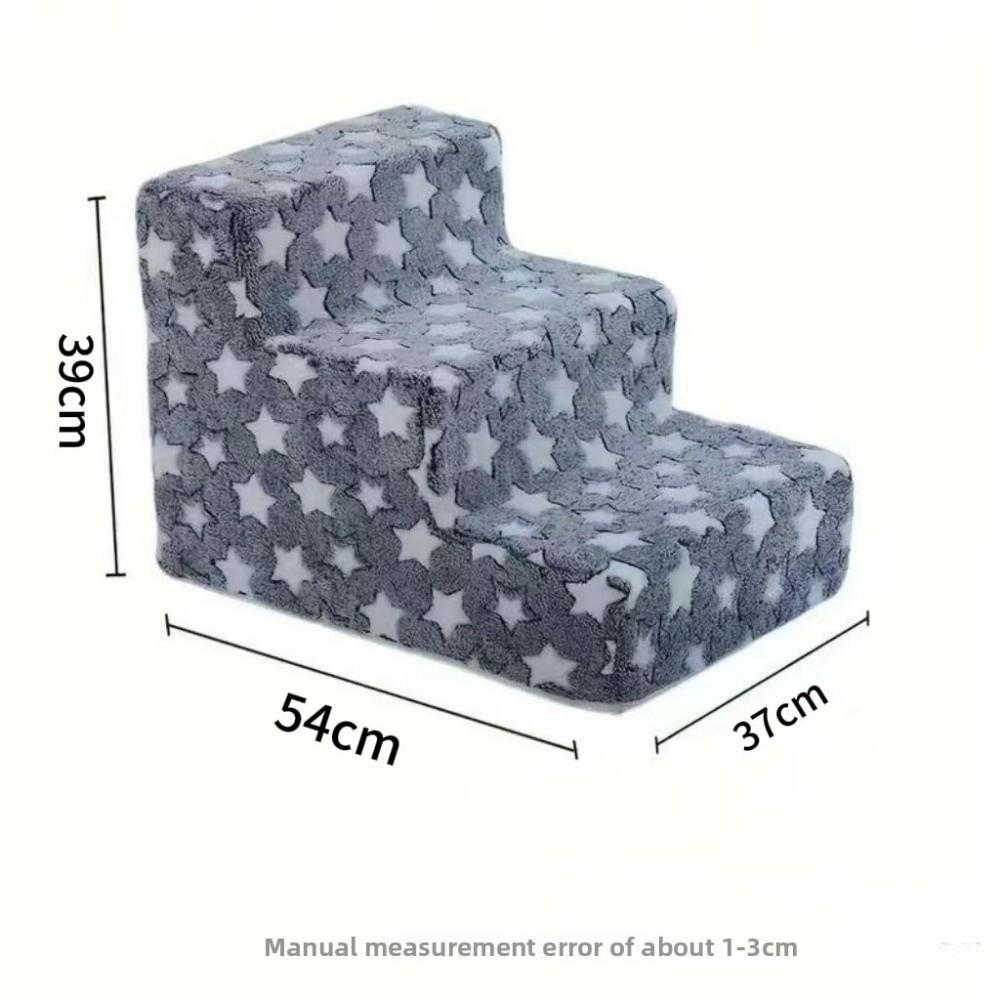 New Star Pet Stairs Washable Foam Steps Dog Stairs Removable Non-Slip Pet Staircase Bed