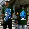 2026 Dragon Ball Vegeta Printed Trendy Versatile Short Sleeve T-Shirt Y2k Style Summer Men's Casual