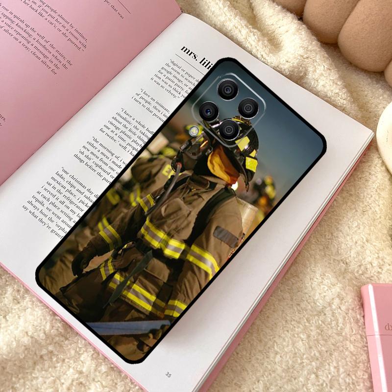 

Firefighter Heroes Fireman Case For Samsung Galaxy M31 M13 M11 M12 M14 M15 M06 M16 M36 M56 M53 M32 M52 M35 M55 M34 M54 Samsung M23